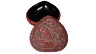 Chinese Cinnabar Lacquer box going under the hammer.